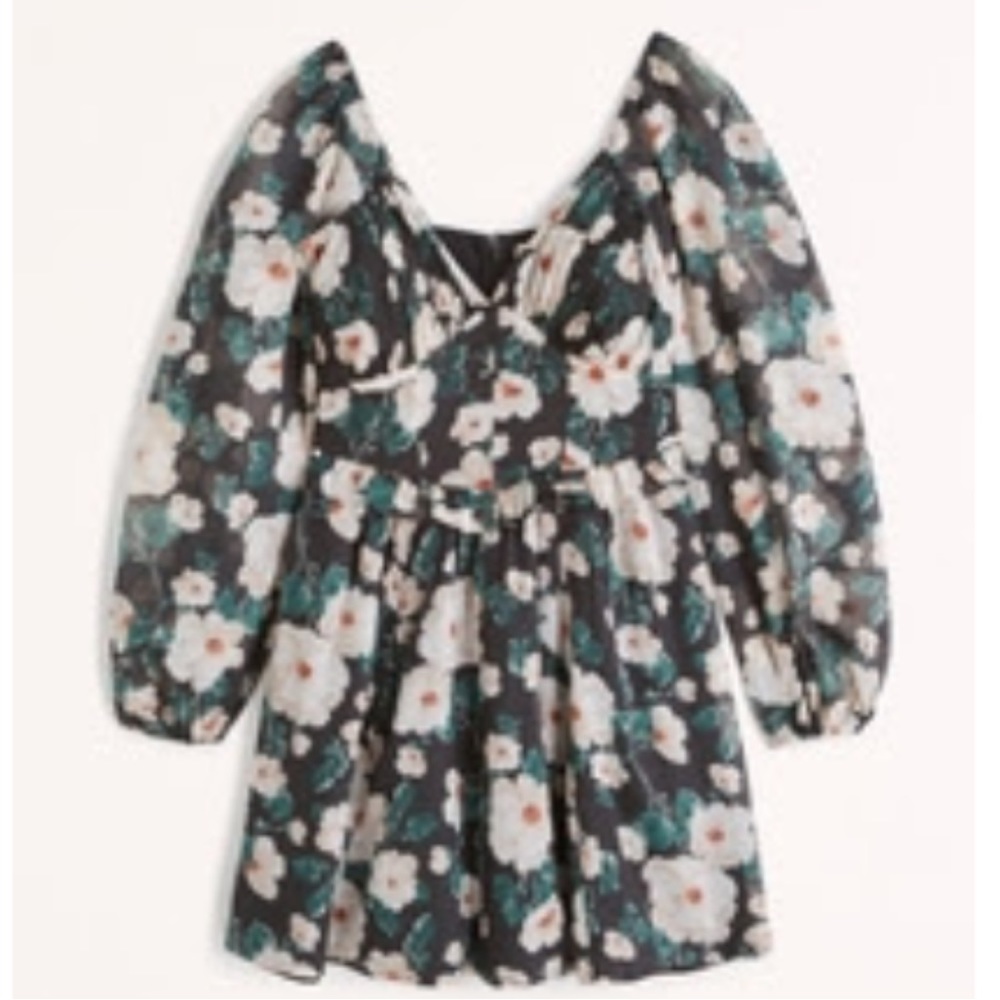 Abercrombie floral mini dress